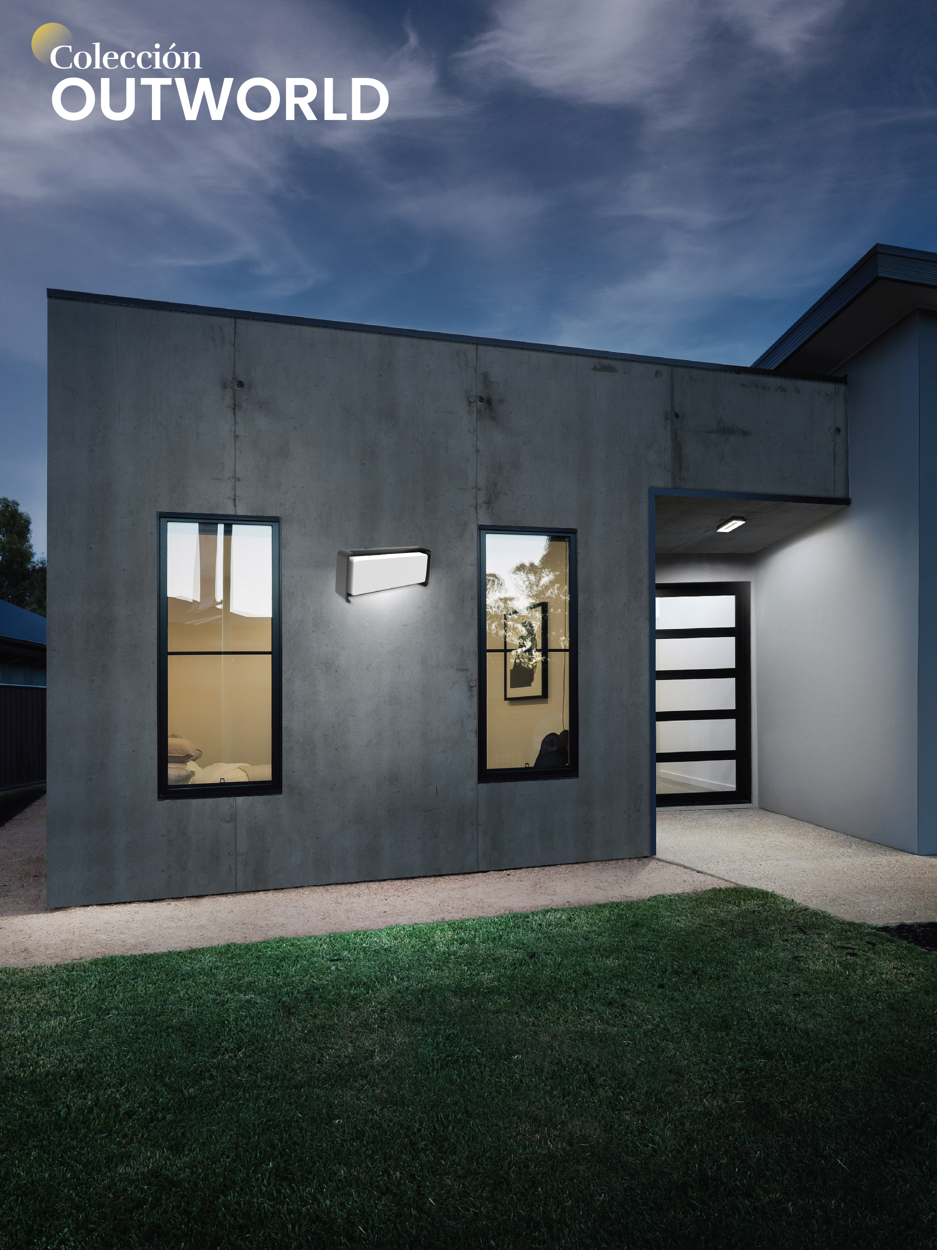 Aplique Exterior de Pared